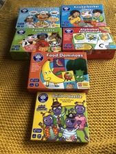 6 Orchard Toys All Complete And As Seen 