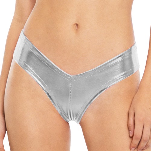 Women wet look leather mini - women,