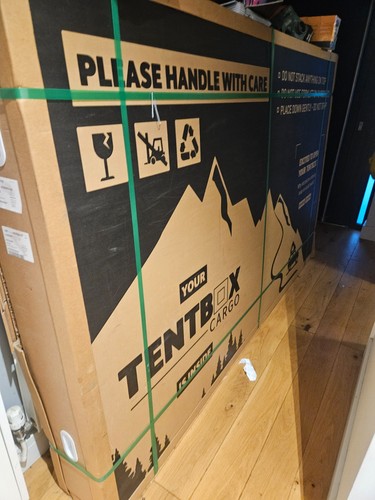 Tent box cargo black - tent,