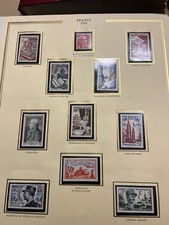 French Stamps 1954