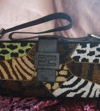 Rare Fendi vintage snake skin