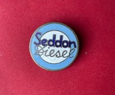 Vintage Seddon Diesel enamel Lapel badge Trailers truck, Bus lorry motor vehicle