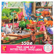 PAWS GONE WILD  550 Piece