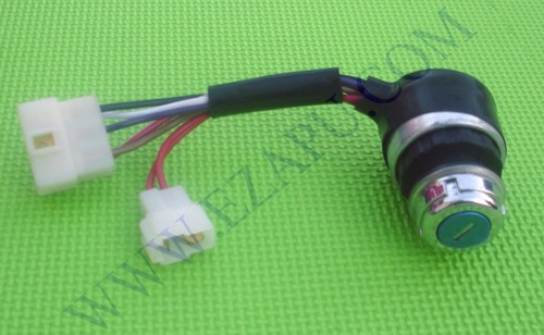 Ignition key switch - key, for