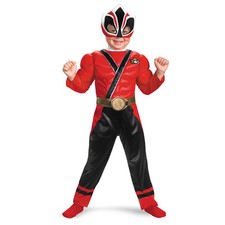 Power Rangers red Samurai Size