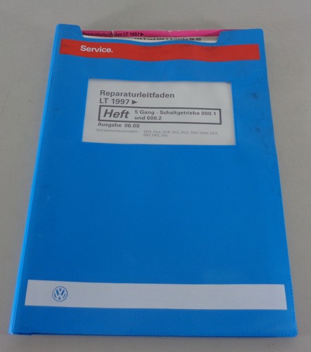 Workshop manual 5 - manual, vw