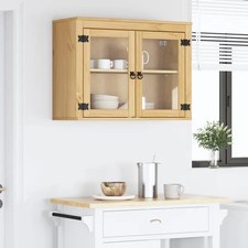 Cabinet with Shelf Honey 80 x