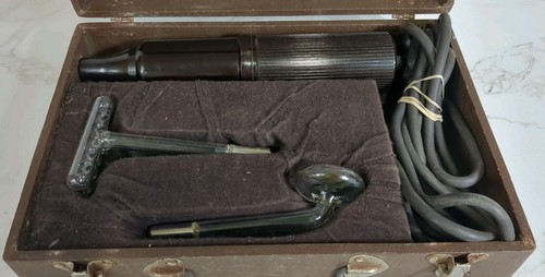 Antique violet ray machine - antique,