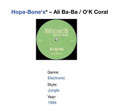 Hopa-Bone's* Ali Ba-Ba / O'K