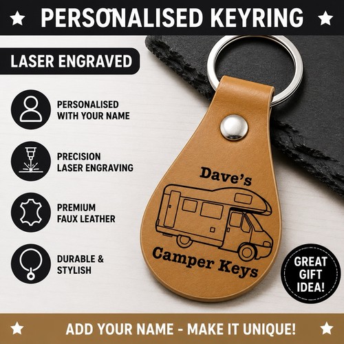 Personalised camper van car - personalised,