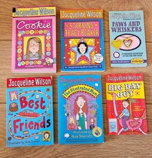 Bundle 6 X Jacqueline Wilson Books Paperback Tracy Beaker, Cookie, Best friend 