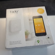 Tado V2 Smart Wireless Thermostat White Compatible with Ios & Android