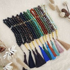 GLASS 33 BEAD TASBIH TASBEEH WORRY MASBAHA MUSLIM ISLAMIC PRAYER ROSARY GIFT