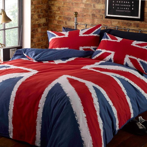Union jack flag single - union, duvet