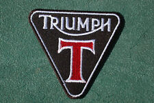 Capital T Triumph  Iron/Sew On Patch - Biker - Ton Up Boys -  No727a