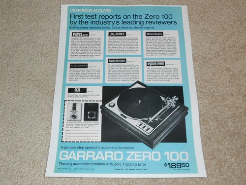 Garrard turntable zero - turntable,
