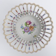 A FINE DRESDEN HAND PAINTED