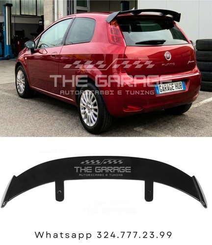 Rear roof spoiler - spoiler, fiat