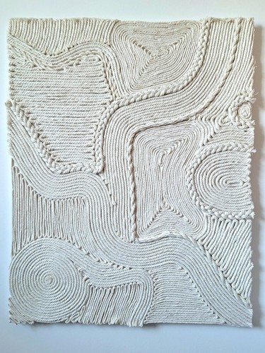 Boho macrame wall canvas - wall,