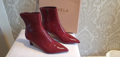 Carvela patent red pointed