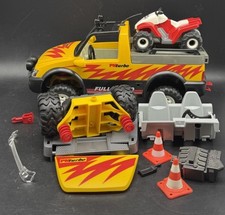 Playmobil city life quad bike pick up truck 4228 PLUS SPARE PARTS Nice Lot