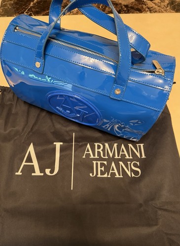 Armani jeans blue patent - jeans,