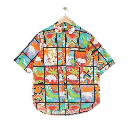 Vintage benetton patterned - vintage,