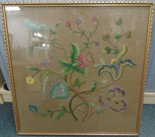 Framed antique hand - framed,