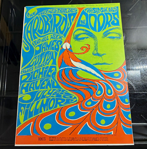 Wes wilson psychedelic concert - wes,