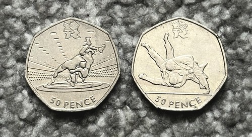 2011 london olympics 50p - 50p, fifty