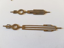 ANTIQUE VINTAGE CLOCK HANDS SOLID BRASS ART DECO ORIGINAL NEW OLD STOCK
