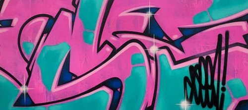 Seen graffiti canvas 8775 - canvas,