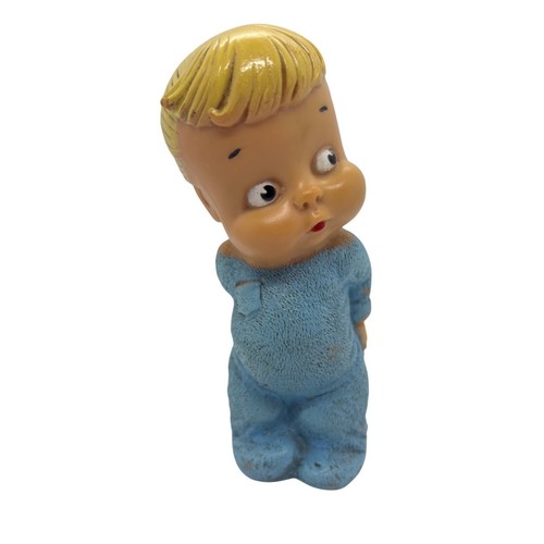 Vintage blue pajama rubber - pajama,