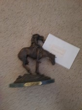 End the trail bronze statue - of,