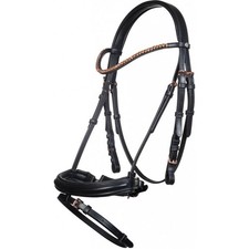 HKM Rose Gold Glamour Bridle