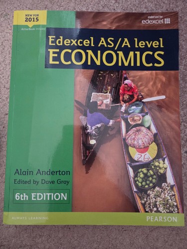 Edexcel level economics - edexcel, as/a