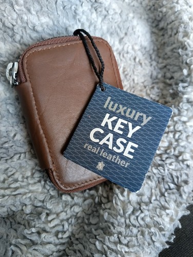 Luxury real leather key case - real,