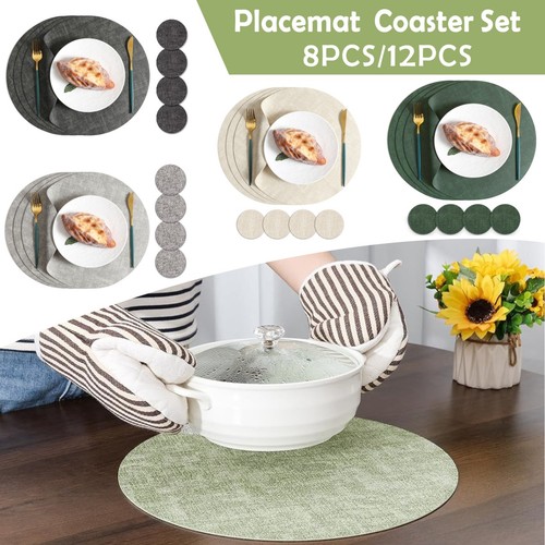 Set round placemats - of, 6