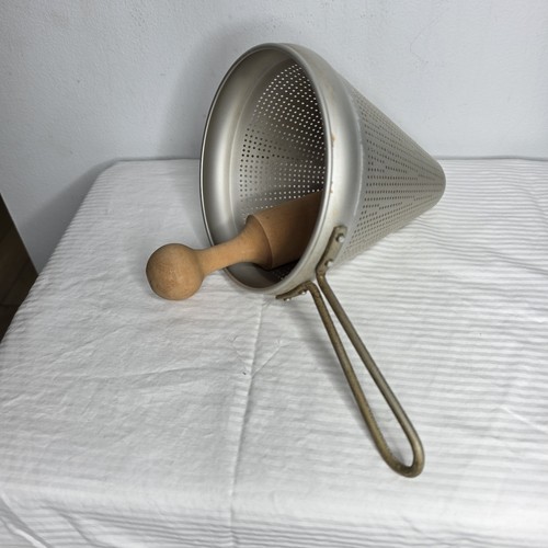 Vintage sieve cone shaped - vintage,