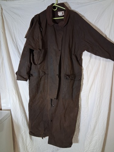 Vntg western oilskin - ☆vntg☆western, wax