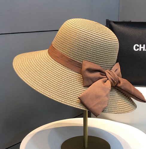 Women ladies summer - straw, hat