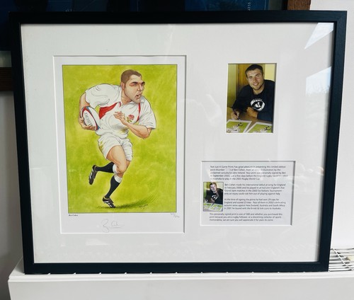 England rugby memorabilia ben - england,