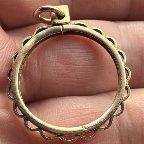 Solid 9ct yellow gold full