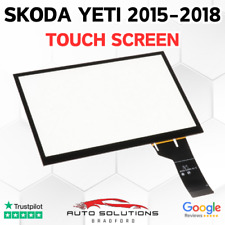 SKODA YETI 2015 2016 2017 2018 TOUCH SCREEN DIGITIZER MEDIA HEAD UNIT SAT NAV UK