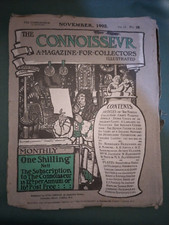 The Connoisseur Magazine for Collectors October 1903 Antiques Art Adverts