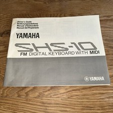 Yamaha SHS-10 Owners Guide/instructions/manual