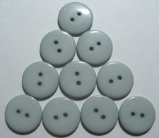 10 x 22mm Flat 2-hole Resin