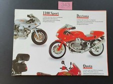 MOTO GUZZI FULL RANGE POSTER NETHERLANDS A4 x 4 SPORT 1100 