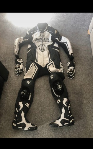 Motorbike full leather suit - motorbike,