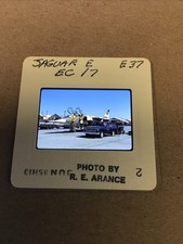 Vintage 1985 SEPECAT Jaguar E EC17 British Fighter Jet Kodachrome 35mm Slide #2